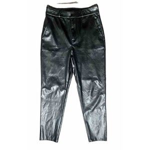 Windsor Black High Faux Leather Pants Skinny Womens Size Large